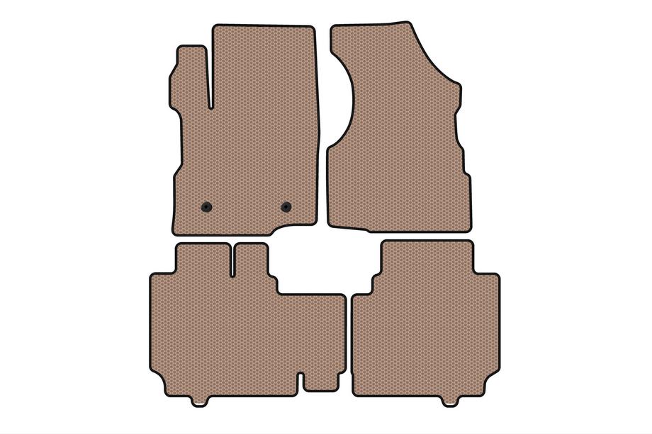 Chevrolet Equinox 2009–2016 Rubberen automatten Carsuit (2015-2017, beige) Foto 1