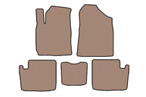 Chery Tiggo 1 2005–2016 Rubberen automatten Carsuit (2005-2009, beige) foto 1
