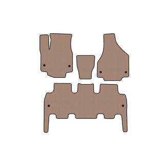 Rubberen automatten Carsuit (Beige) foto 1