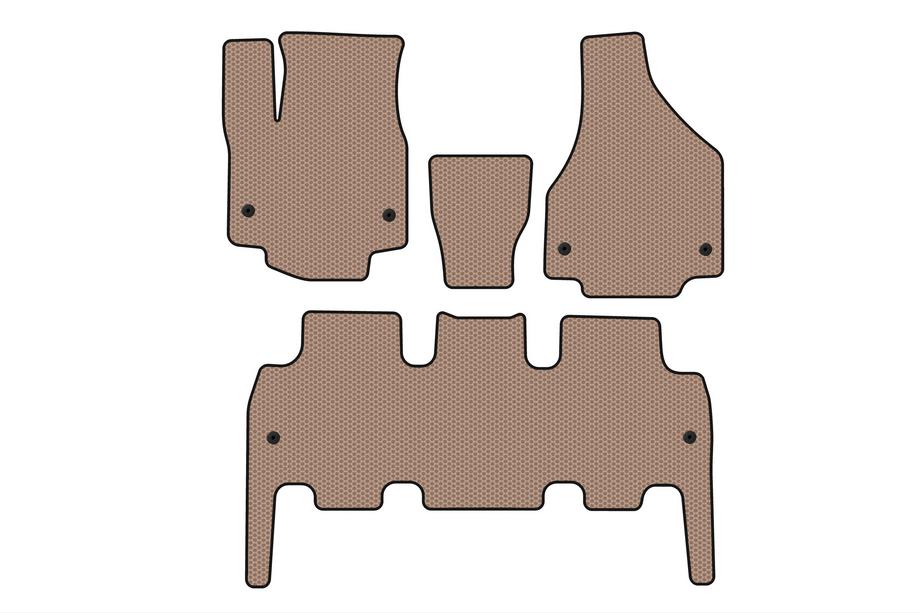 Chrysler Pacifica 2016– Rubberen automatten Carsuit (Beige) Image