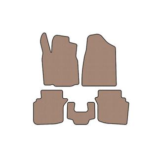 Carsuit rubberen automatten voor interieur (2004-2006, beige) Chrysler Sebring II 2001–2006 foto 1