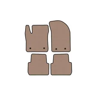Rubberen automatten Carsuit (SD, beige)