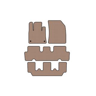 Rubberen vloermatten Carsuit V1 (3 rijen, beige) foto 1