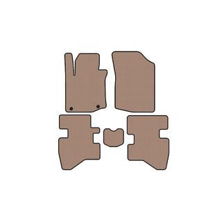 Rubberen automatten Carsuit (HB, beige) Citroen C-1 2005–2014 foto 1