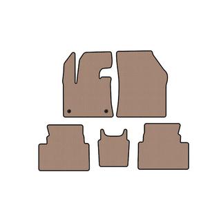 Rubberen automatten Carsuit (vloergemonteerd gaspedaal, beige) foto 1