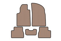 Citroen C-3 2002–2009 Rubberen automatten Carsuit (Beige) foto 1