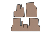 Citroen Berlingo/Multispace 2018– Rubberen automatten Carsuit (handgeschakeld, beige) foto 1