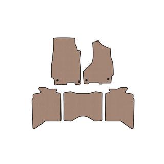 Rubberen automatten Carsuit (2013+, 5-zits, beige) Dodge RAM (DS/DJ/D2) 2009–2024 foto 1