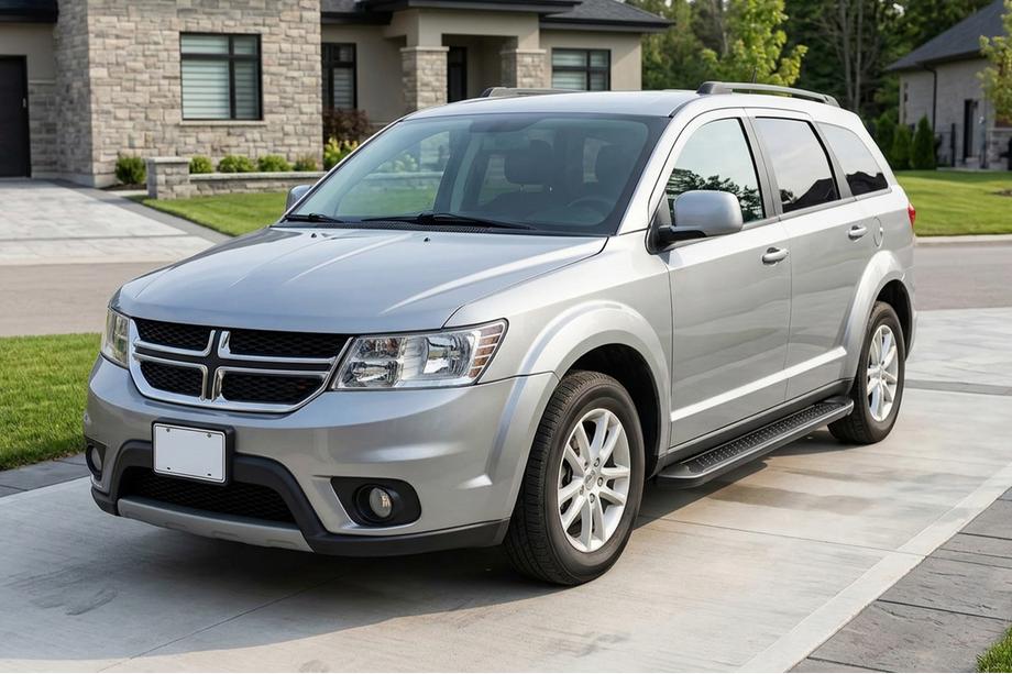 Dodge Journey 2008–2020 Allmond Black zijtreden (2 st., aluminium) Image