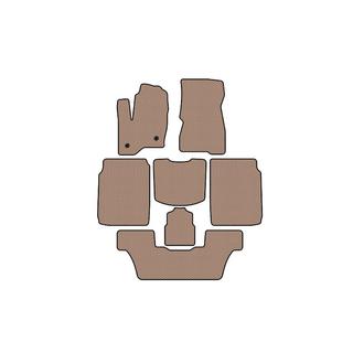 Rubberen automatten Carsuit (3 rijen, 2013-2019, beige) foto 1