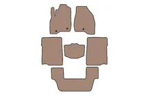 Ford Explorer 2011–2019 Rubberen automatten Carsuit (2017-2019, 3e rij, 7-zits, beige) foto 1