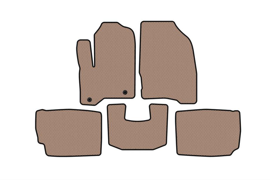 Ford Taurus 2010–2019 Rubber automatten Carsuit (2010-2012, beige) Image