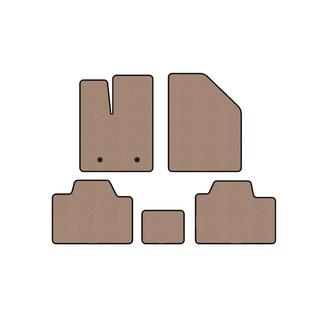 Rubberen automatten Carsuit (Beige) foto 1