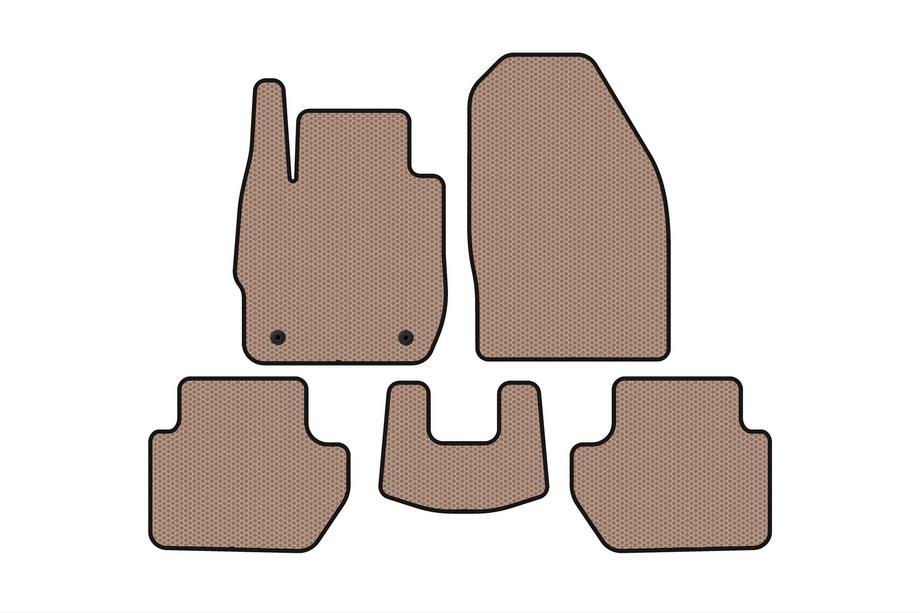 Ford Ka 2016– Rubberen automatten Carsuit (SD, beige) Image
