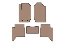 Ford Ranger 2011–2022 Rubberen automatten Carsuit (Beige) foto 1
