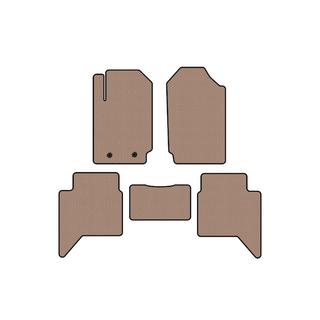 Rubberen automatten Carsuit (Beige) foto 1