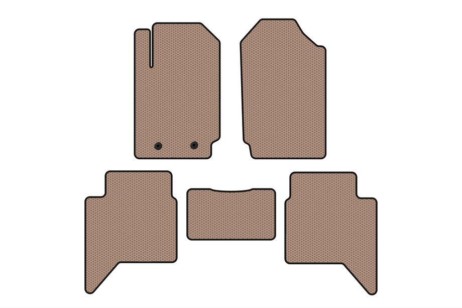 Ford Ranger 2011–2022 Rubberen automatten Carsuit (Beige) Image