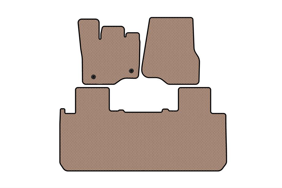 Ford F-150 2014–2021 Rubberen automatten Carsuit (Beige) Image