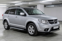 Dodge Journey 2008–2020 Line side steps (set van 2, aluminium) foto 1