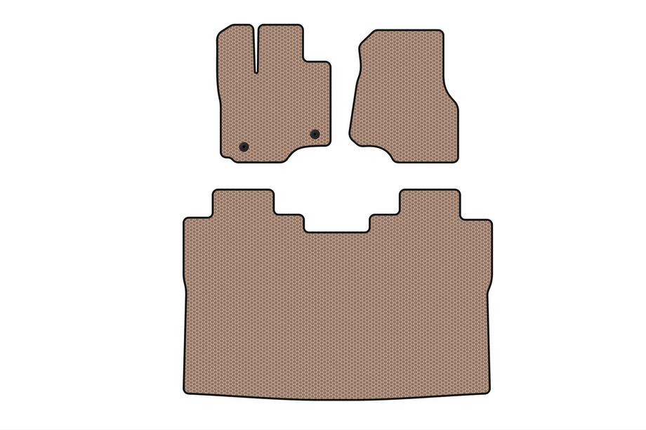 Ford F-150 2014–2021 Rubberen vloermatten Carsuit (Raptor, beige) Image