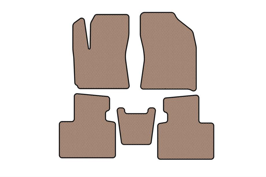 FAW X40 2016–2021 Rubberen automatten Carsuit (Beige) Image