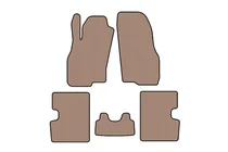 Fiat Punto Grande/EVO 2006–2018 Rubberen automatten Carsuit (HB, 5-deurs, vóór facelift, beige) foto 1