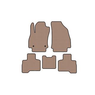 Rubberen automatten Carsuit (voor Qubo 2008-2016, beige) Fiat Fiorino/Qubo 2008–2024 foto 1