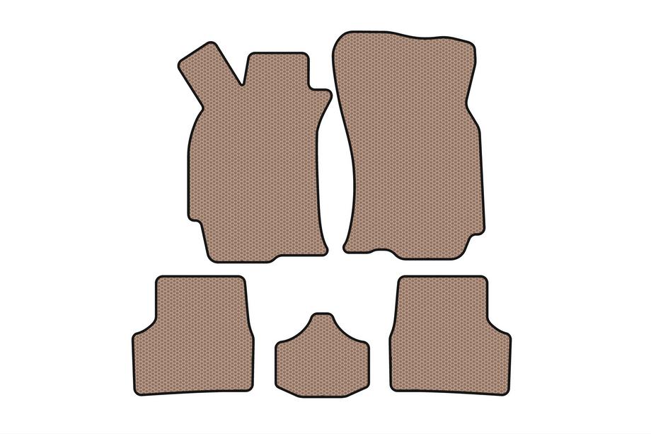 Fiat Albea 2002–2012 Rubberen automatten Carsuit (SD, beige) Image
