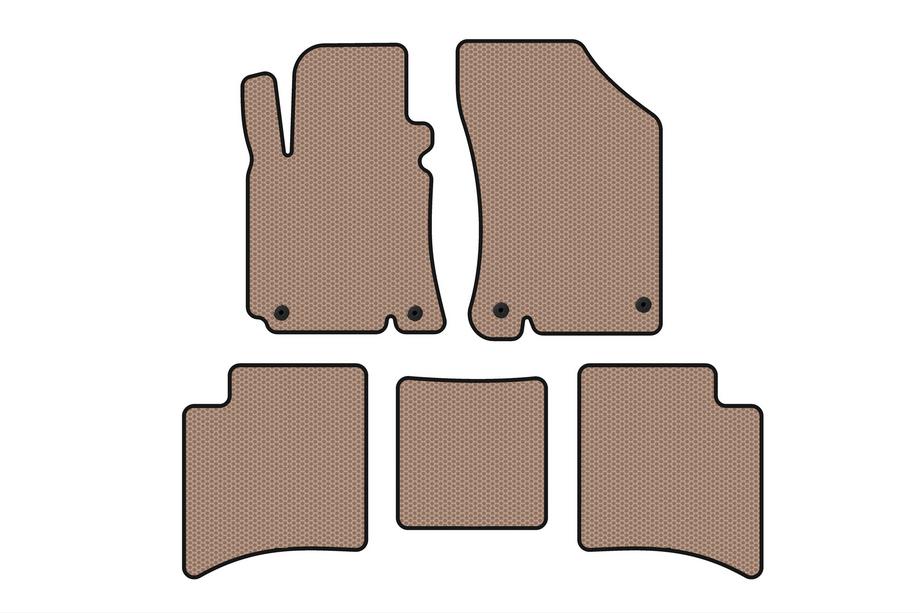 Geely MK Cross 2010–2016 Rubberen automatten Carsuit (Beige) Image