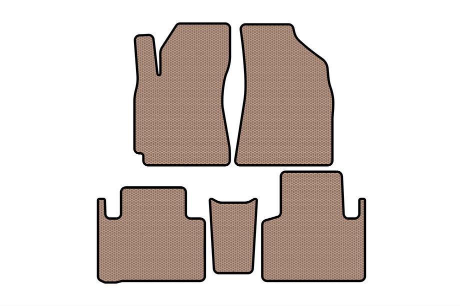Geely Emgrand X7 2011– Rubberen automatten Carsuit (Beige) Foto 1