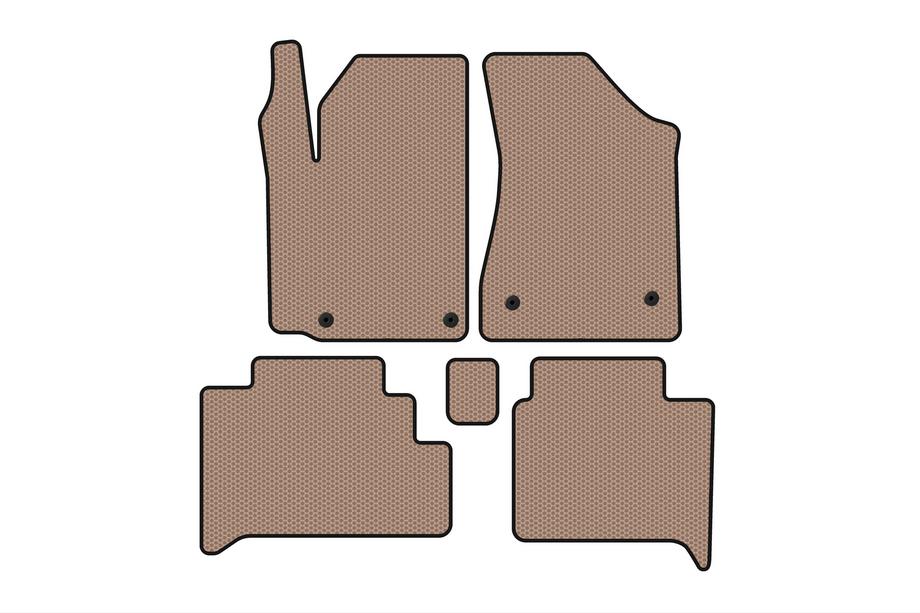 Geely GC-5 2010–2015 Rubberen automatten Carsuit (HB, beige) Image