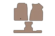GMC Acadia 2006–2017 Rubberen automatten Carsuit (1e+3e rij, 2013-2017, beige) foto 1