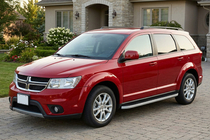 Dodge Journey 2008–2020 Side steps Tayga Grey (set van 2, aluminium) foto 1