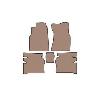 Rubberen automatten Carsuit (Beige) foto 1