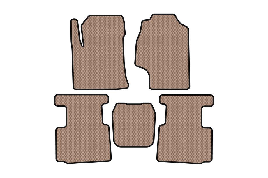 GreatWall Haval H2 2014–2021 Rubberen automatten Carsuit (Beige) Foto 1