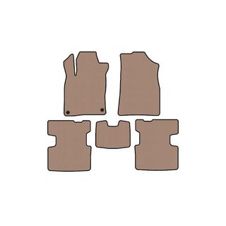 Rubberen automatten Carsuit (Beige) foto 1
