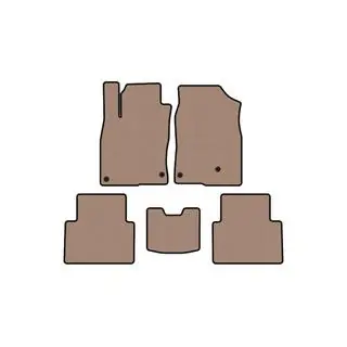 Rubberen automatten Carsuit (SD, beige) foto 1