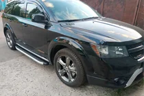 Dodge Journey 2008–2020 Fullmond side steps (2 stuks, aluminium) foto 1