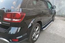 Dodge Journey 2008–2020 Fullmond side steps (2 stuks, aluminium) foto 9