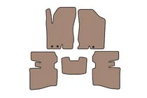 Hyundai I-30 2007–2011 Rubberen automatten Carsuit (SW, beige) foto 1
