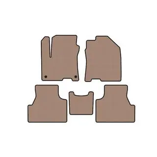 Rubberen automatten Carsuit (2019-2020, Elektrisch, beige)