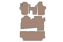 Hyundai H200, H1, Starex 1998–2007 Rubberen automatten Carsuit (2004-2007, 3 rijen, 8-persoons, beige) foto 1