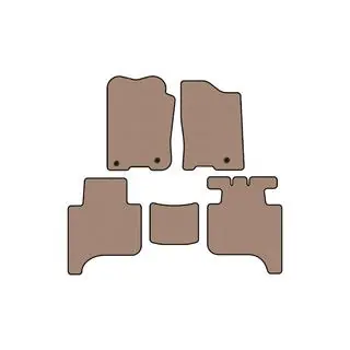 Rubberen automatten Carsuit (2 rijen, 2004-2008, beige) foto 1