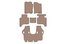 Infiniti QX56 2004–2010 Rubberen automatten Carsuit (3 rijen, 2004-2008, beige) foto 1