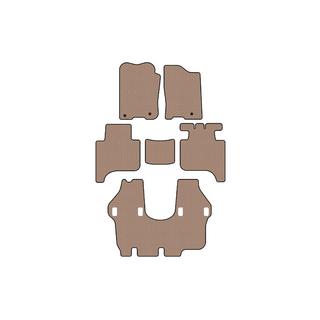 Rubberen automatten Carsuit (3 rijen, 2004-2008, beige) foto 1