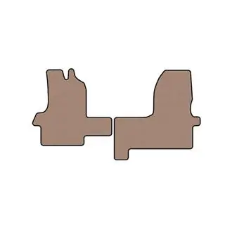 Rubberen automatten Carsuit (Beige) foto 1