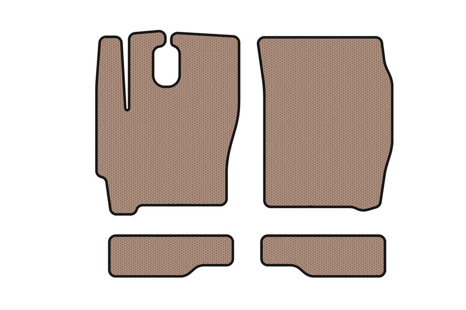 Iveco Eurocargo 2002–2008 Rubberen automatten Carsuit (Beige) Image