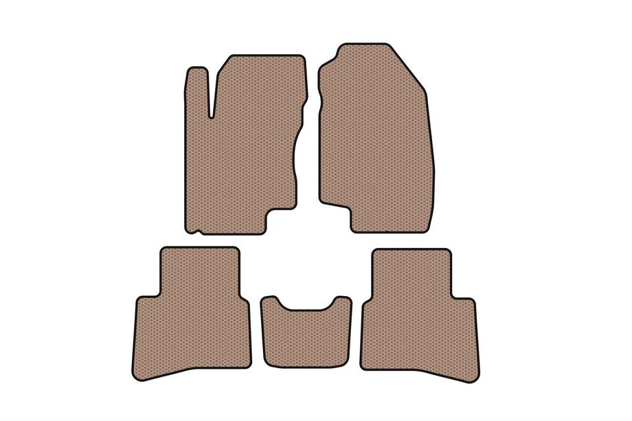 JAC S3 2014– Rubberen automatten Carsuit (Beige) Image