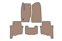 Jeep Grand Cherokee WK 2004–2010 Rubberen automatten Carsuit (Beige) foto 1