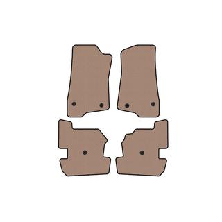Rubberen automatten Carsuit (Beige) foto 1